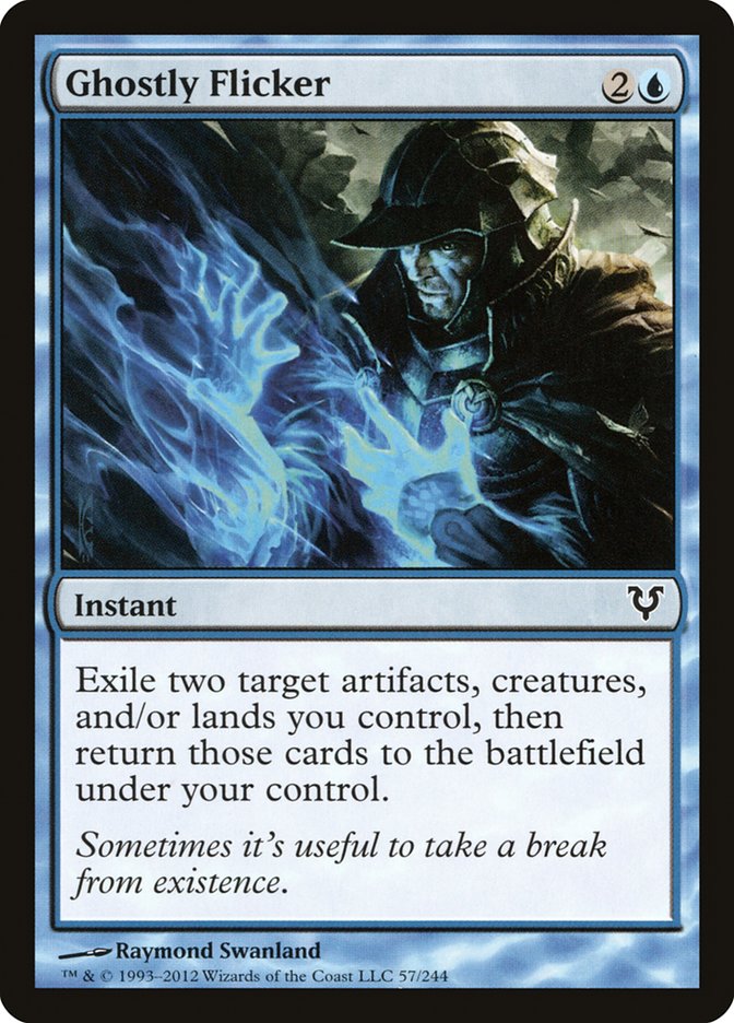 Ghostly Flicker 57/244 (Avacyn Restored) 
