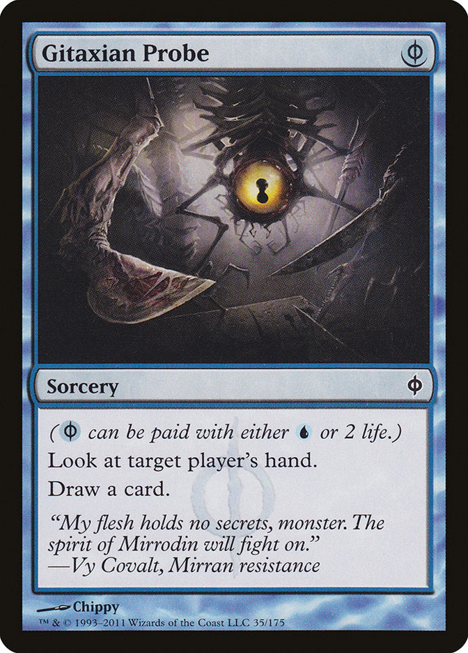 Gitaxian Probe 35 (New Phyrexia) 