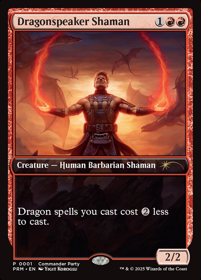 Dragonspeaker Shaman 3/1 (WPN & Gateway Promos) 