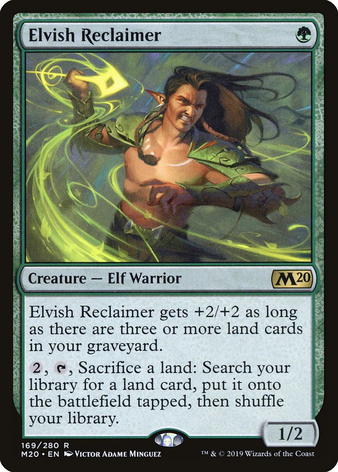 Elvish Reclaimer 169/280 (Core Set 2020) 