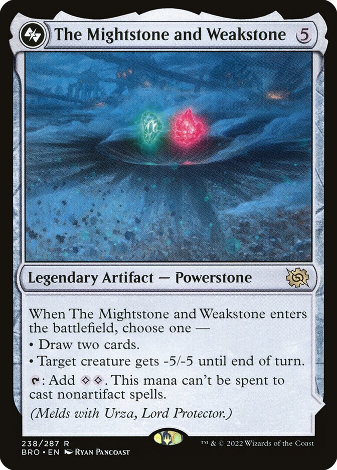 The Mightstone and Weakstone (The Brothers' War) 