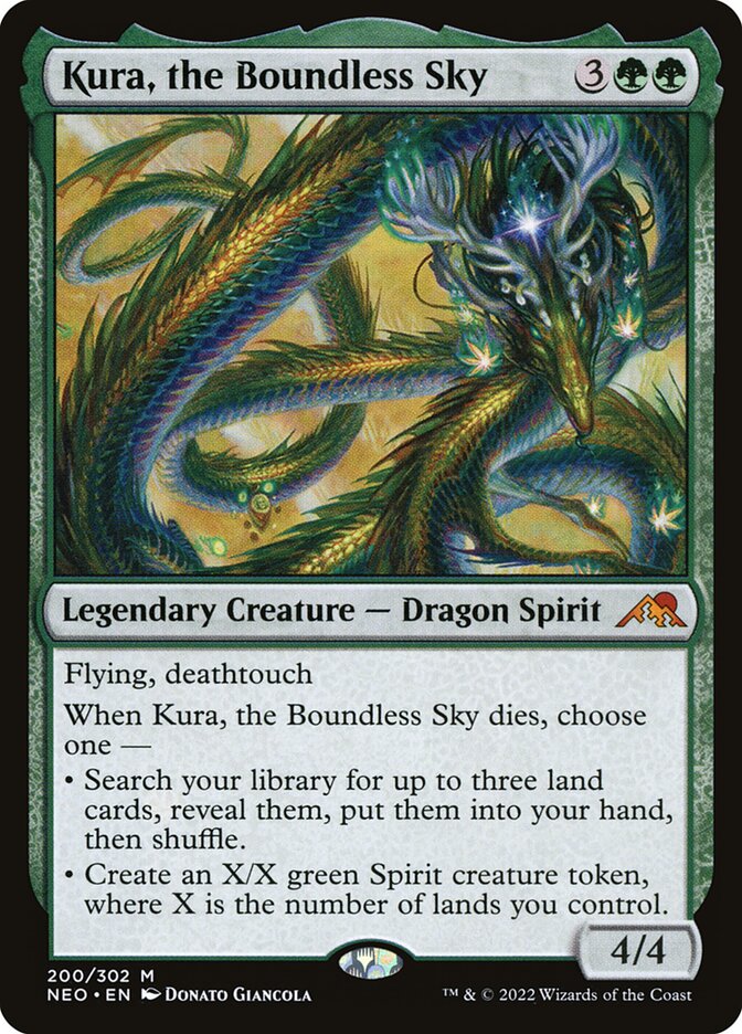 Kura, the Boundless Sky 200/302 (Kamigawa: Neon Dynasty) 