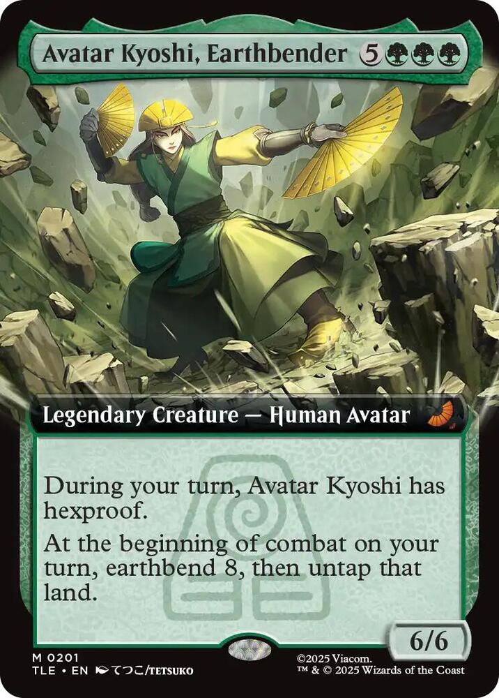 Avatar Kyoshi, Earthbender 201 (Avatar: The Last Airbender: Eternal-Legal)  - Extended Art