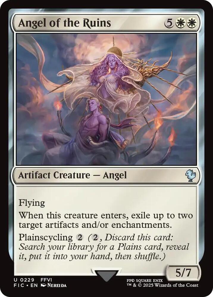 Angel of the Ruins Surge Foil (Commander: FINAL FANTASY)  - undefined