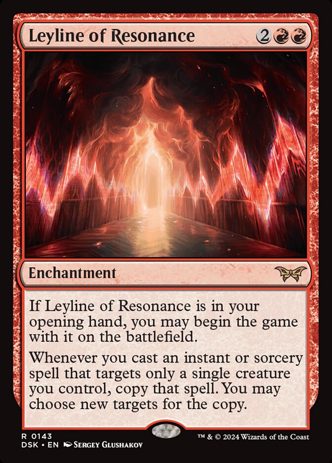 Leyline of Resonance (Duskmourn: House of Horror) 