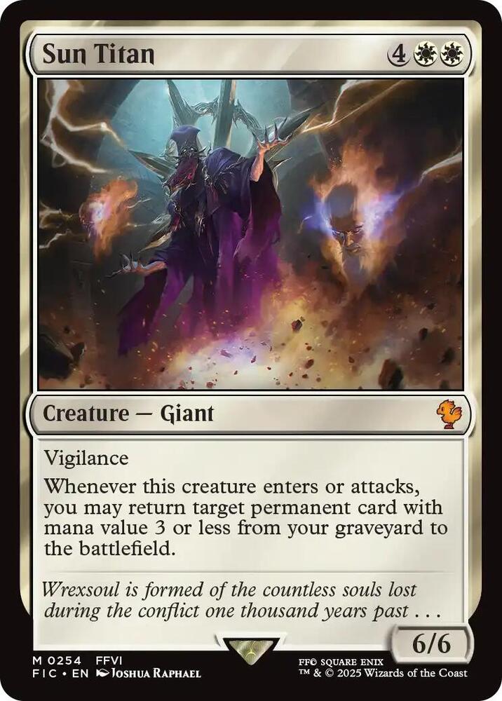 Sun Titan Surge Foil (Commander: FINAL FANTASY)  - undefined