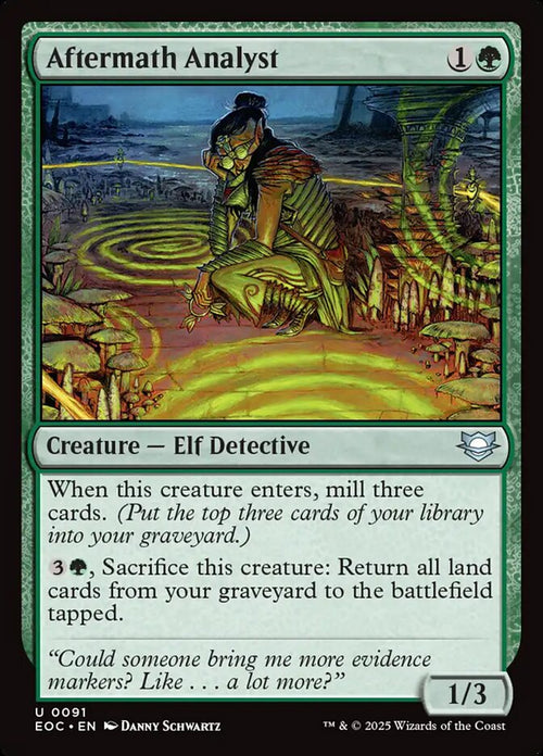 Aftermath Analyst 91/191 (Commander: Edge of Eternities) 