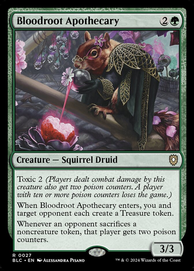 Bloodroot Apothecary 27 (Commander: Bloomburrow) 