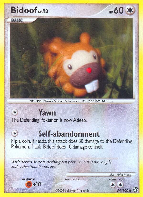 Bidoof 54/100 (Stormfront) 
