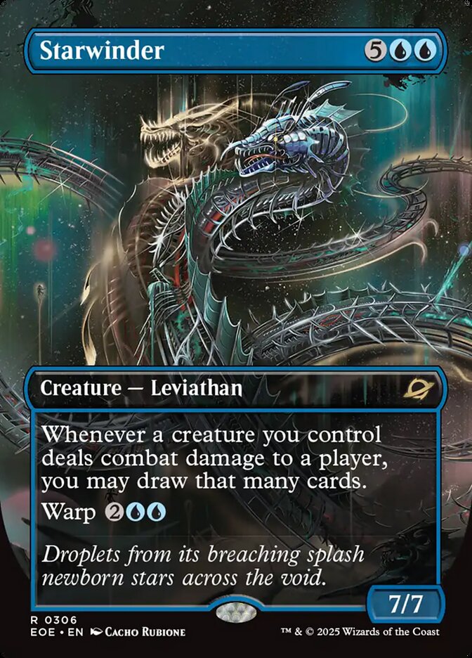 Starwinder 306 (Edge of Eternities)  - Borderless Foil