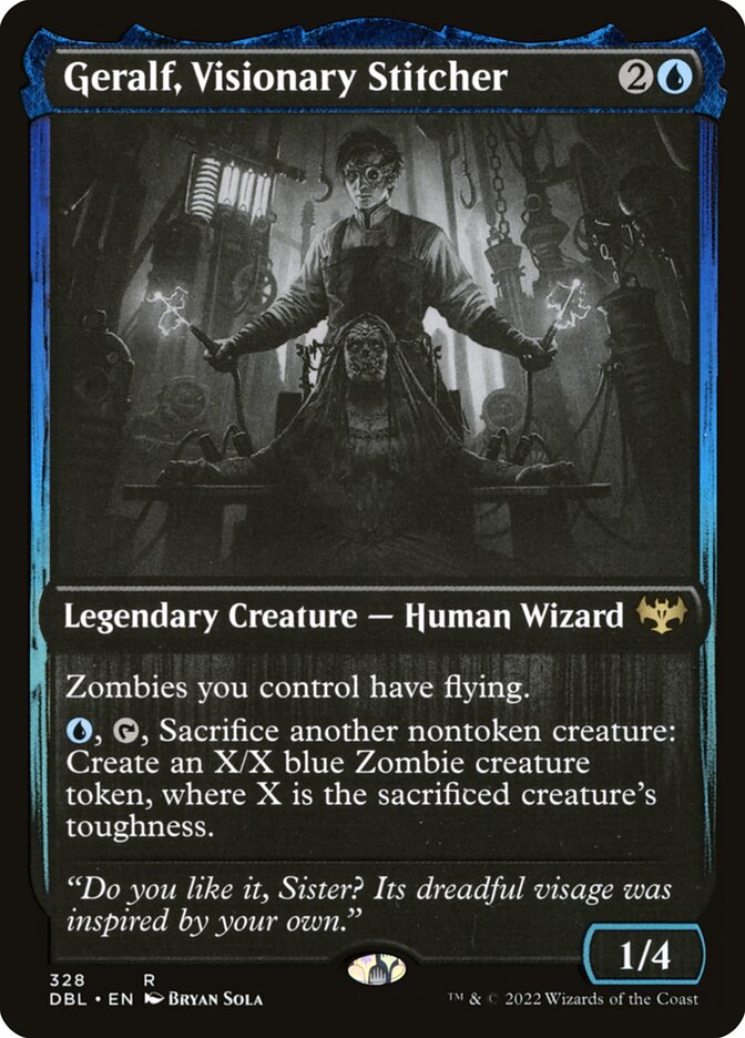 Geralf, Visionary Stitcher 328/534 (Innistrad: Double Feature) 