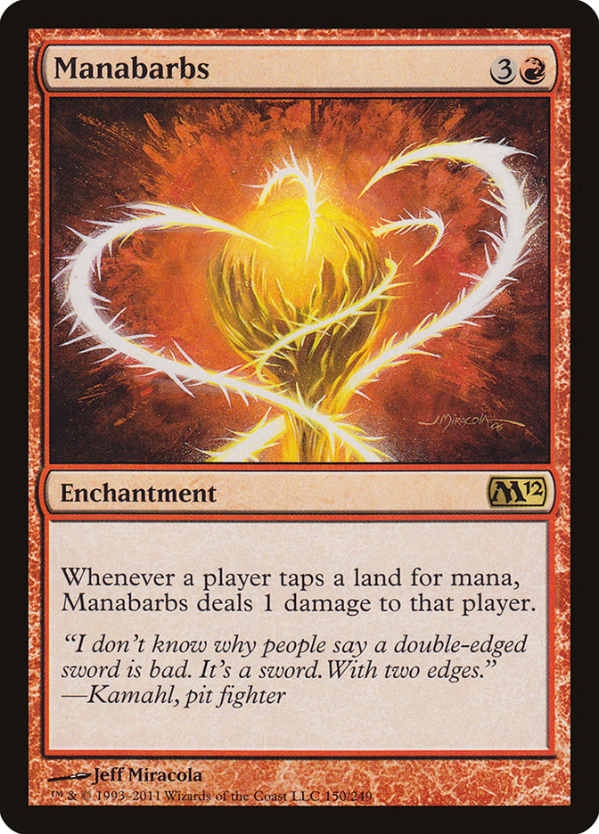 Manabarbs 150/249 (Magic 2012 (M12)) 