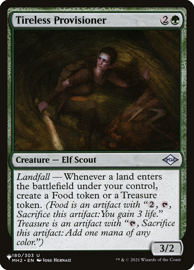 Tireless Provisioner (The List Reprints) 