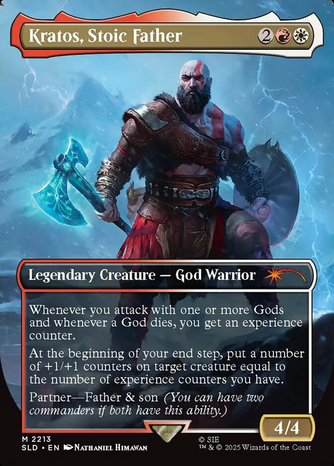 Kratos, Stoic Father 2213 (Secret Lair Drop Series) 