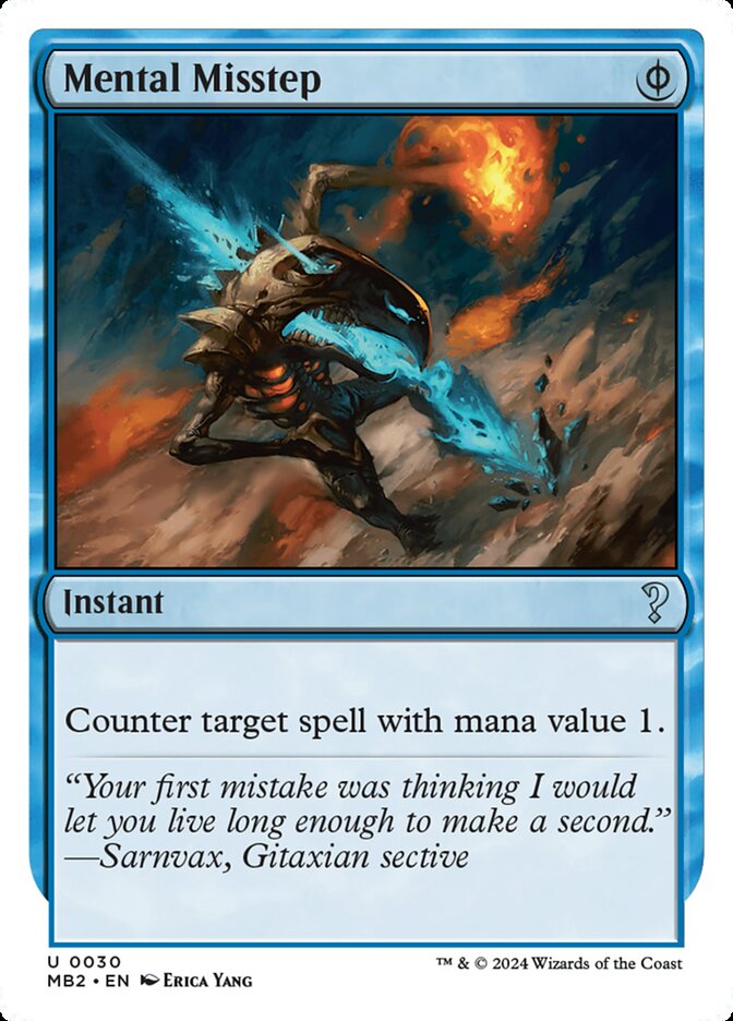 Mental Misstep 30/390 (Mystery Booster 2) 