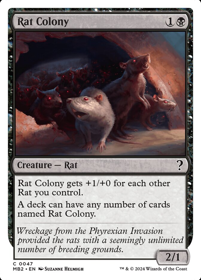 Rat Colony 47/390 (Mystery Booster 2) 
