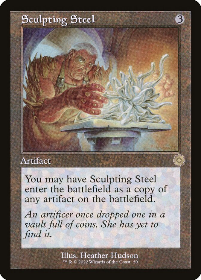 Sculpting Steel 50 (The Brothers' War: Retro Frame Artifacts) 