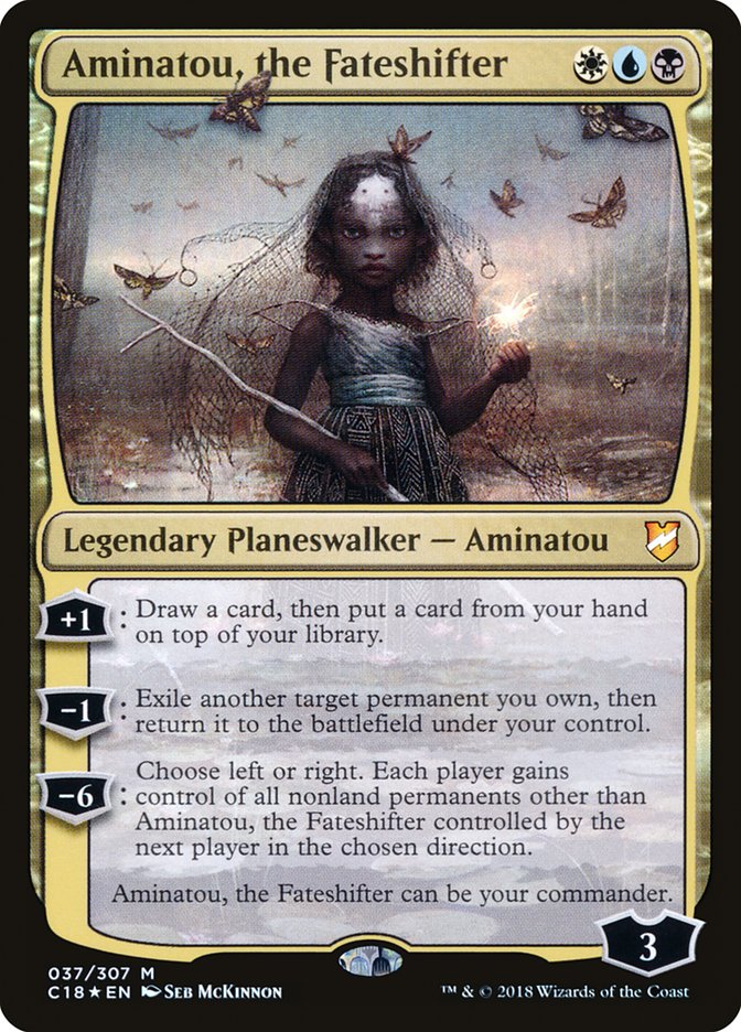 Aminatou, the Fateshifter (Commander 2018)  - undefined