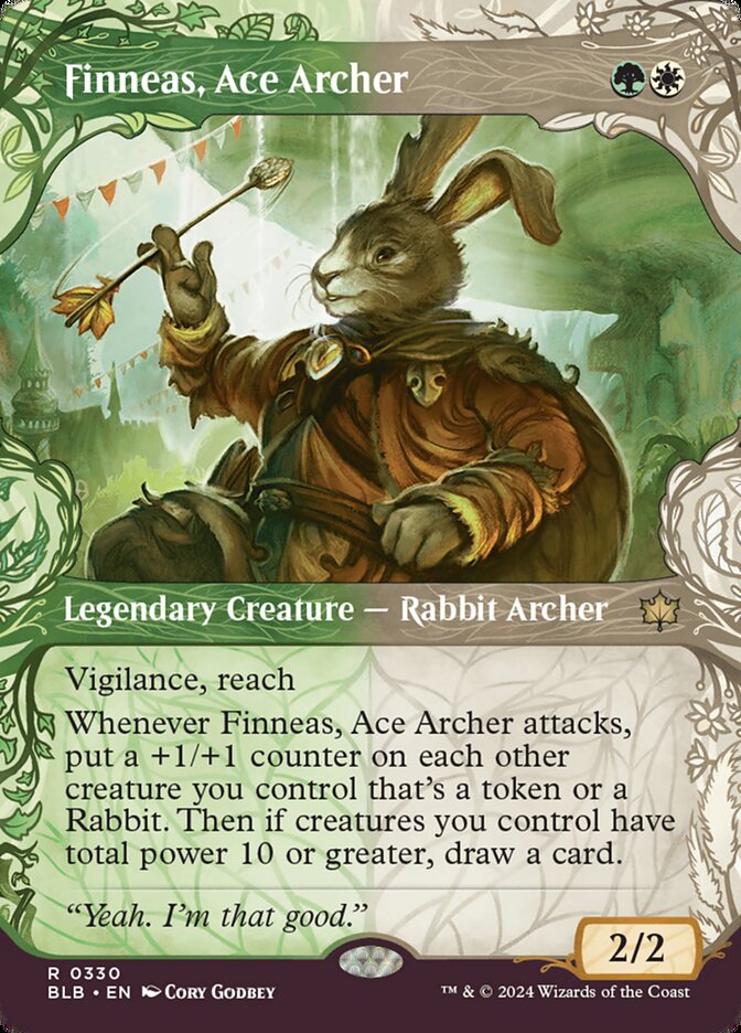 Finneas, Ace Archer 330 (Bloomburrow) 