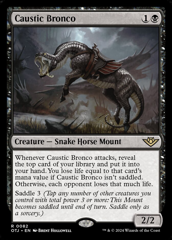 Caustic Bronco (Outlaws of Thunder Junction) 