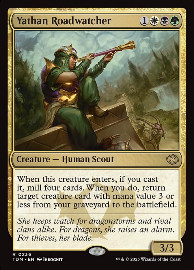 Yathan Roadwatcher (Tarkir: Dragonstorm) 