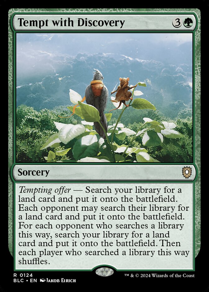 Tempt with Discovery (Commander: Bloomburrow) 