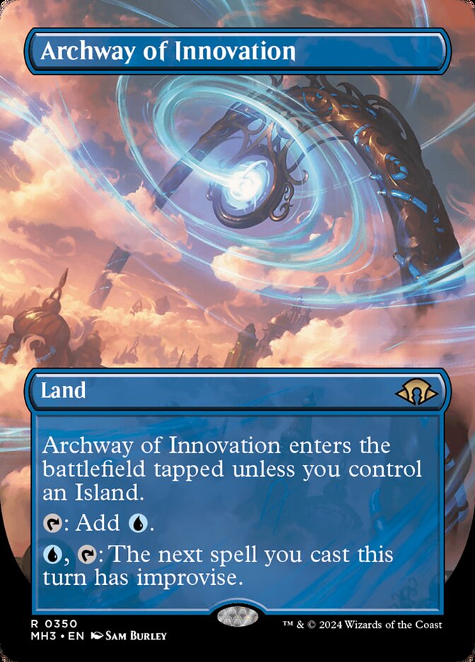 Archway of Innovation 350/319 (Modern Horizons 3)  - Borderless Foil