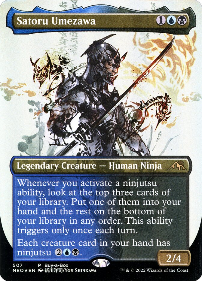 Satoru Umezawa 507 (Buy-A-Box Promos)  - Foil