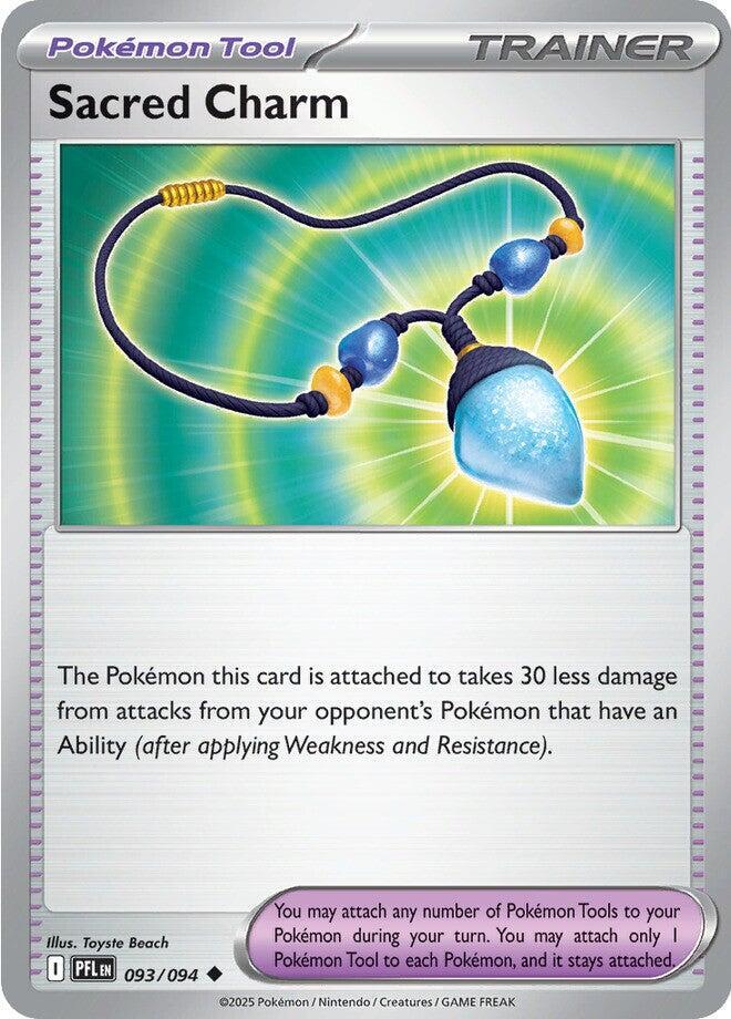 Sacred Charm 093 094 (ME02: Phantasmal Flames)  - Reverse Holofoil