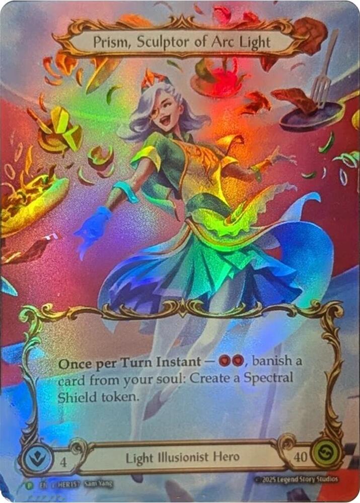 Prism Sculptor of Arc Light HER157 HER157 (Flesh and Blood: Promo Cards)  - Rainbow Foil