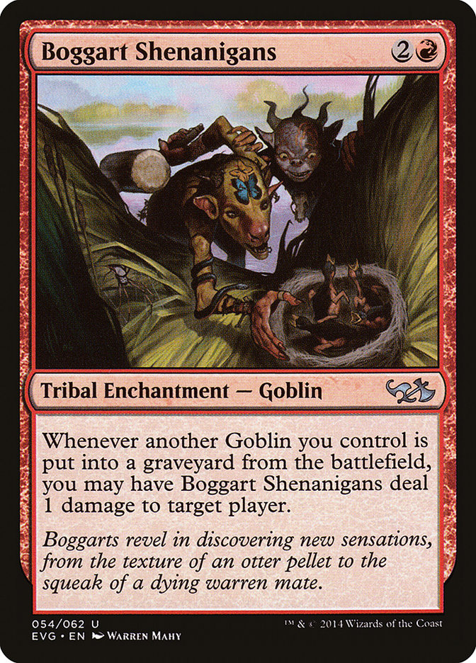 Boggart Shenanigans 54/62 (Duel Decks: Anthology) 