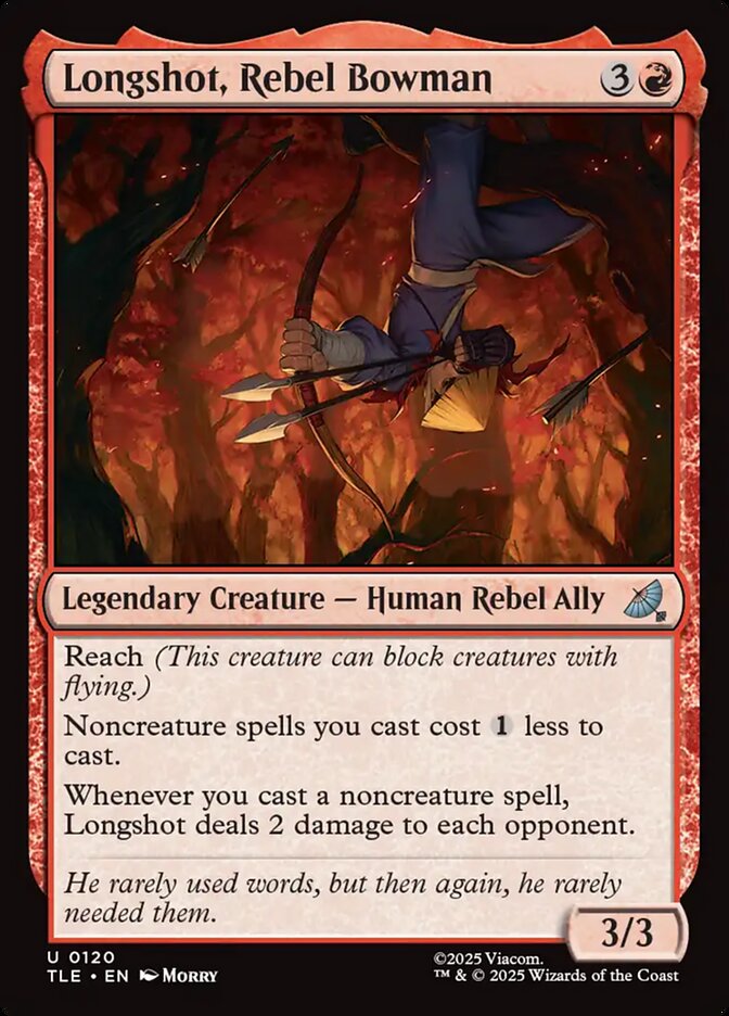 Longshot, Rebel Bowman (Avatar: The Last Airbender: Eternal-Legal) 