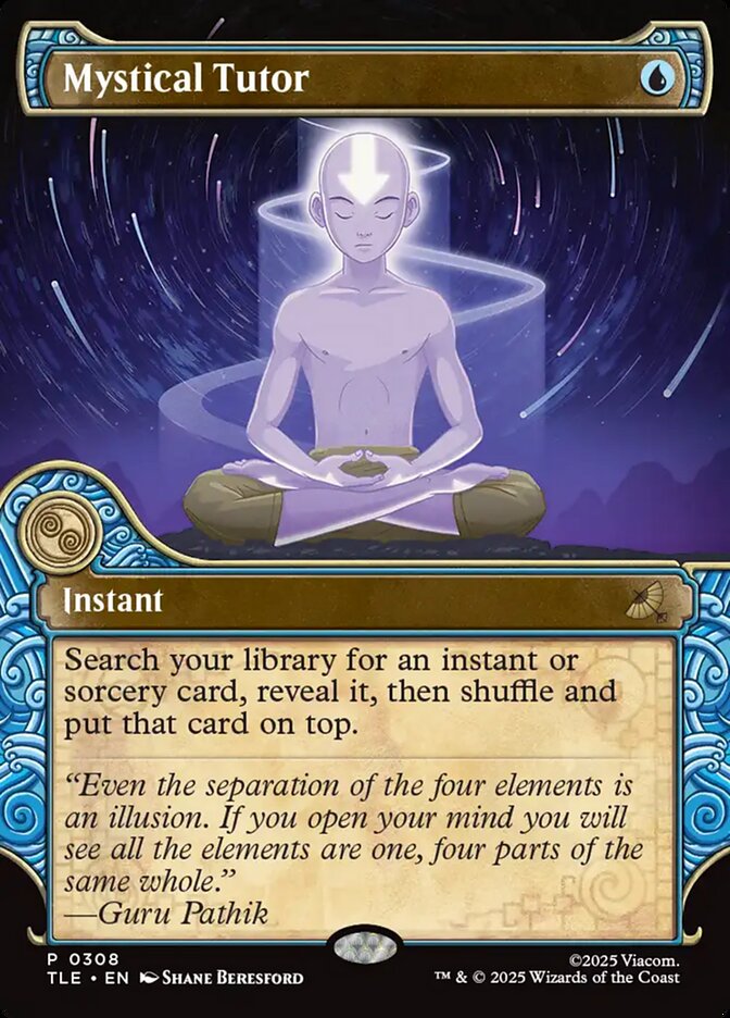 Mystical Tutor 308/317 (Avatar: The Last Airbender: Eternal-Legal)  - Showcase