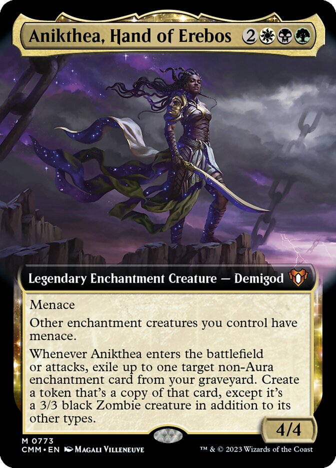 Anikthea, Hand of Erebos 773/451 (Commander Masters)  - Extended Art