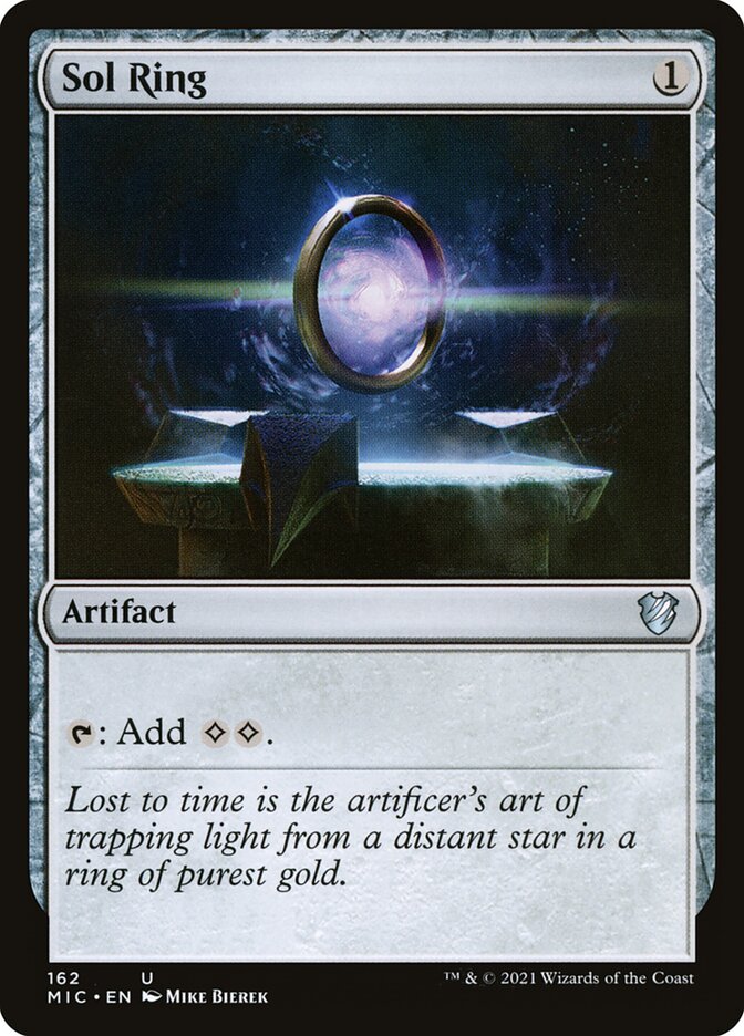 Sol Ring 162/38 (Commander: Innistrad: Midnight Hunt) 
