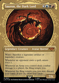 Sauron, the Dark Lord 821 (Universes Beyond: The Lord of the Rings: Tales of Middle-earth)  - Showcase Surge Foil