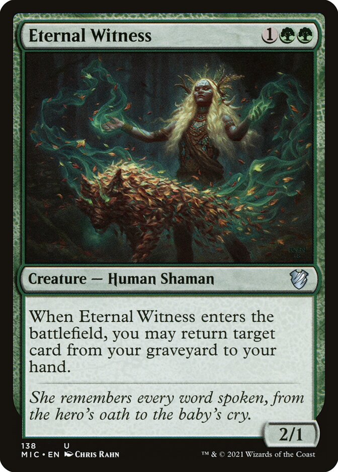 Eternal Witness (Commander: Innistrad: Midnight Hunt) 