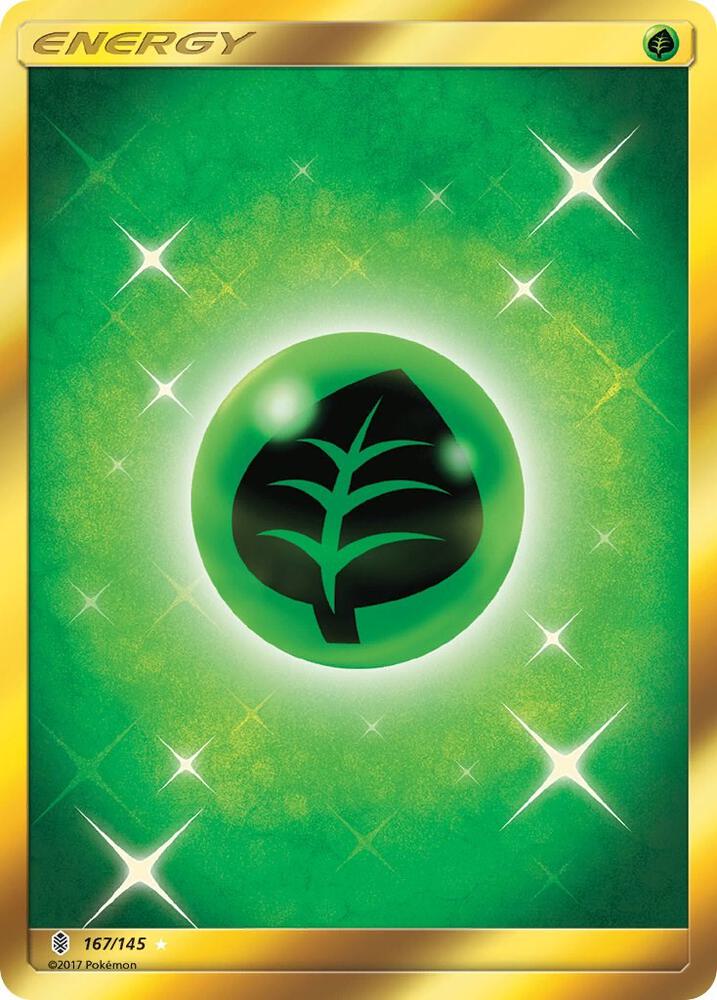 Grass Energy Secret (SM - Guardians Rising)  - Holofoil