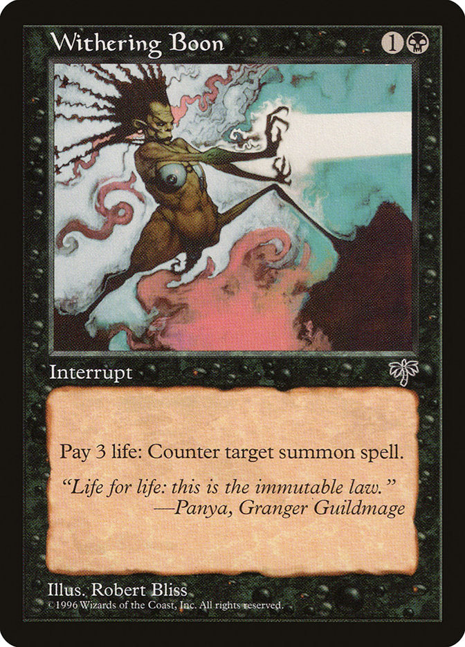 Withering Boon (Mirage) 
