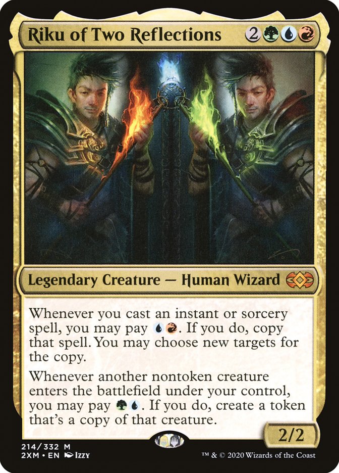 Riku of Two Reflections 214/332 (Double Masters)  - Foil