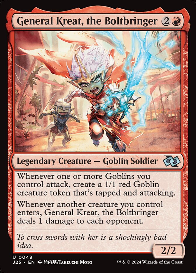 General Kreat, the Boltbringer (Foundations Jumpstart) 