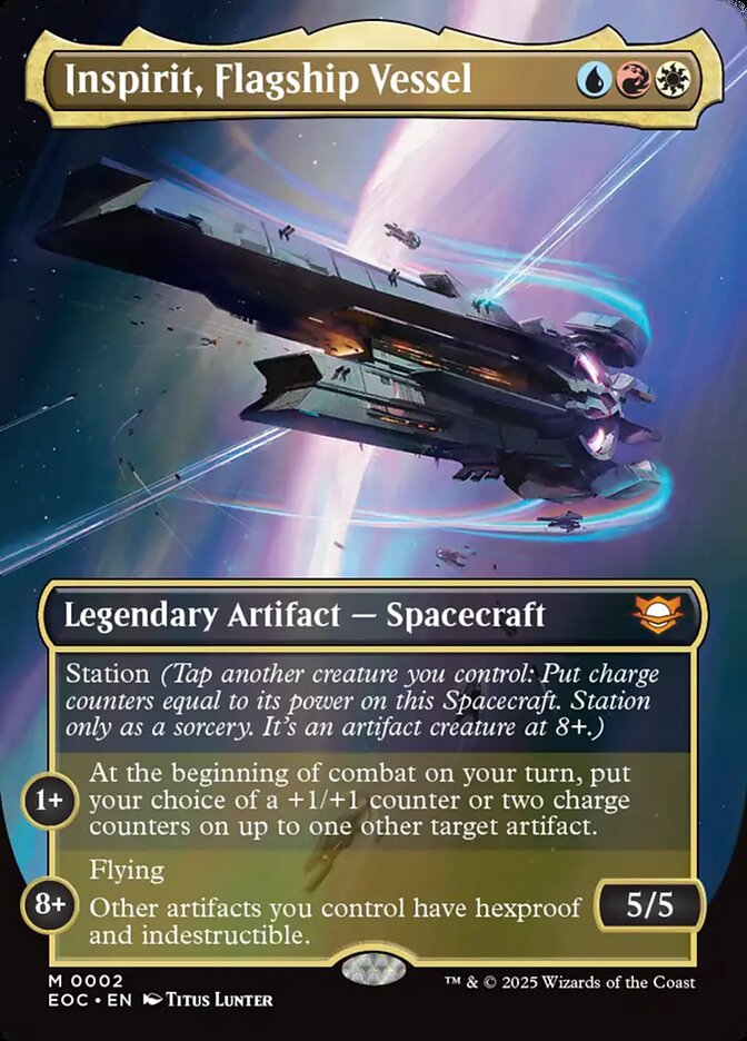 Inspirit, Flagship Vessel (Commander: Edge of Eternities)  - undefined