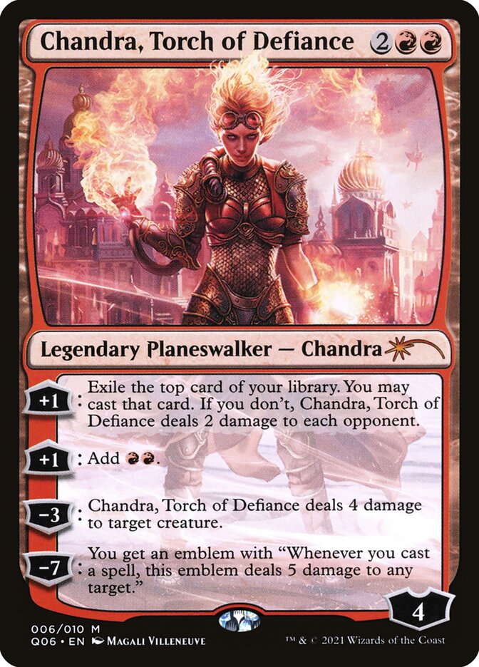 Chandra, Torch of Defiance (Unique and Miscellaneous Promos) 