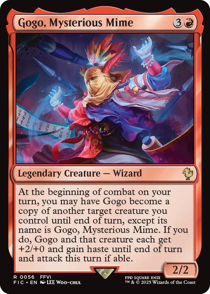 Gogo Mysterious Mime Surge Foil (Commander: FINAL FANTASY)  - undefined