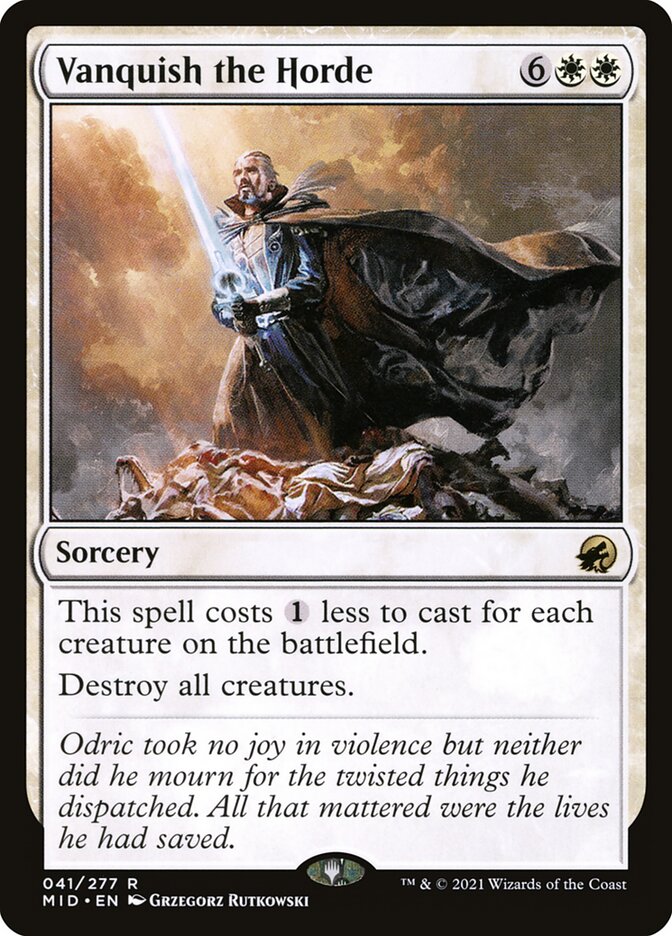 Vanquish the Horde (Innistrad: Midnight Hunt) 