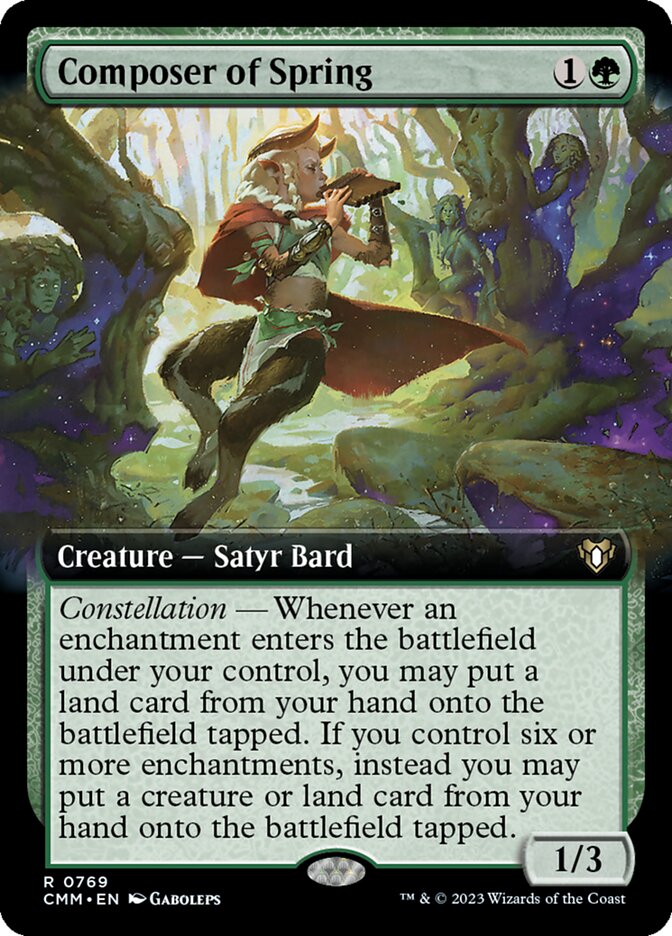 Composer of Spring (Commander Masters) 