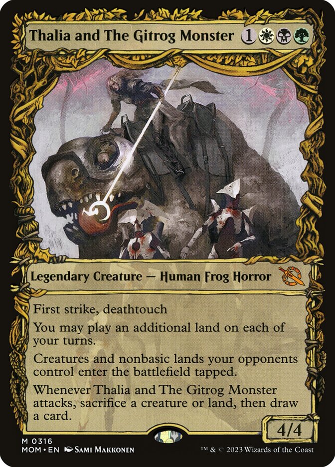 Thalia and The Gitrog Monster (March of the Machine) 