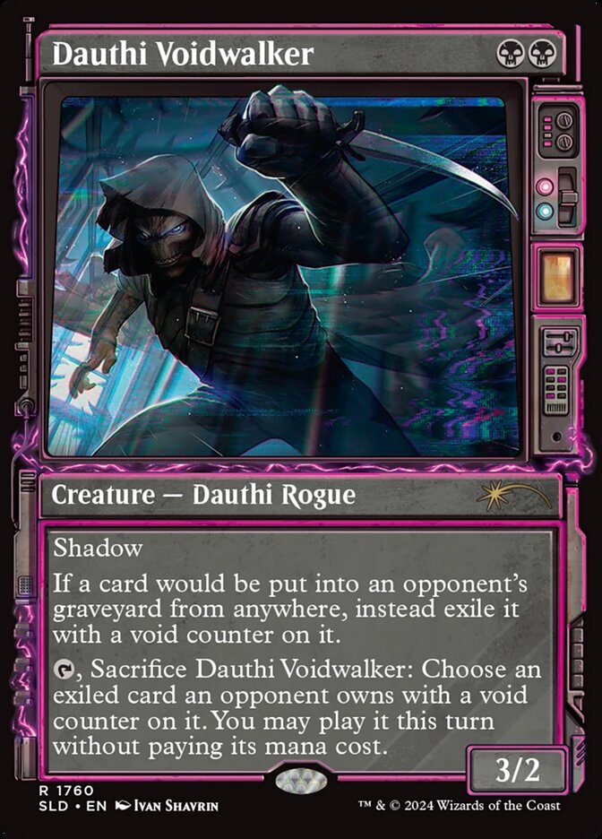 Dauthi Voidwalker 1760 (Secret Lair Drop Series)  - Showcase