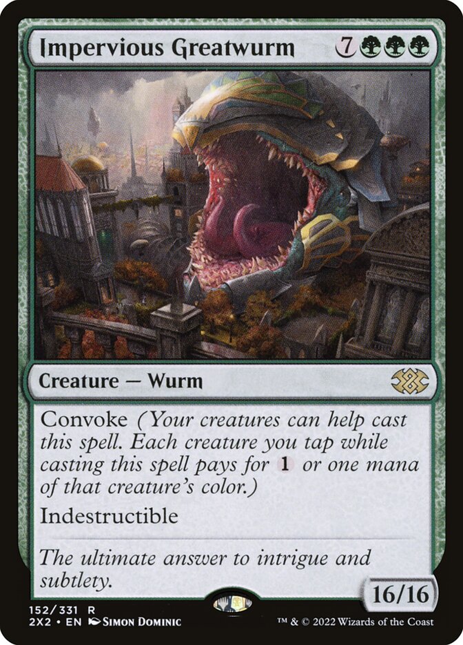 Impervious Greatwurm (Double Masters 2022) 