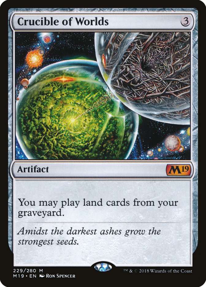 Crucible of Worlds (Core Set 2019) 